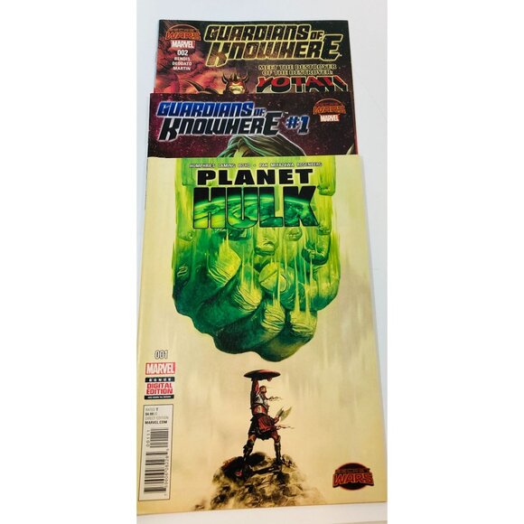 (2) Marvel Guardians Of Knowhere & Planet Hulk Comic Lot - Picture 1 of 4